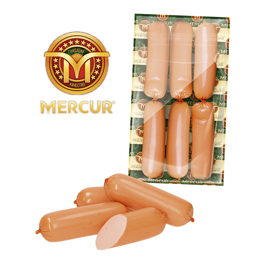 Сардельки из мяса птицы, копченые