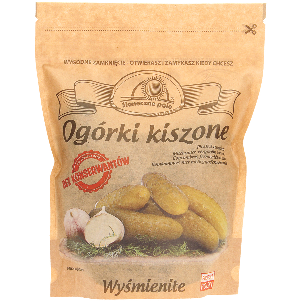 Zuurgefermenteerde komkommers