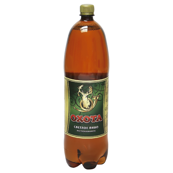 Bier "Ohota" gepasteuriseerd, 6,0% vol.