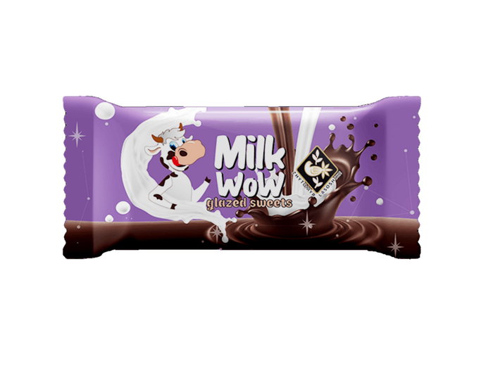 Milk Wow – Конфета со вкусом молока в жировой глазури с кака