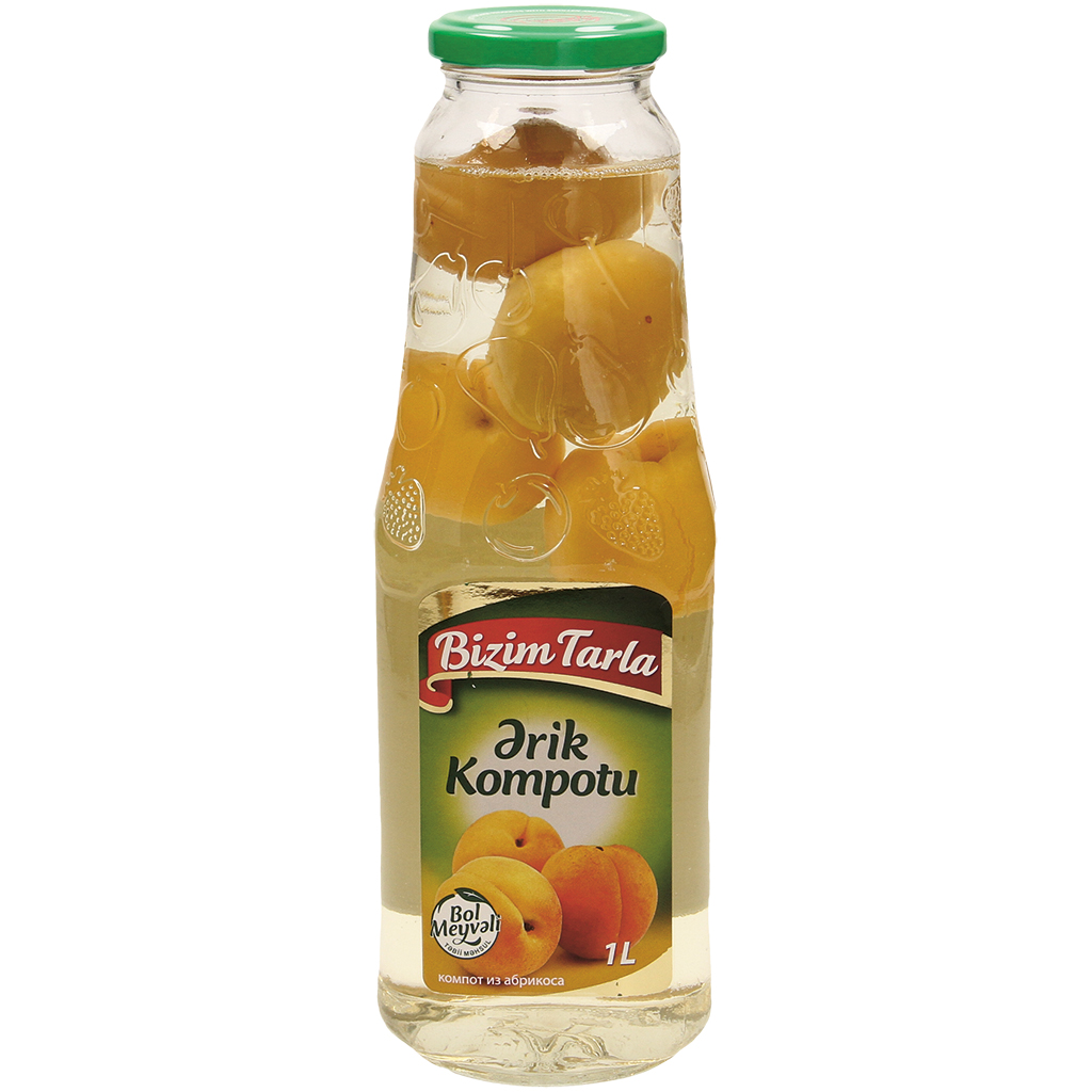 Verfrissingsdrank met abrikozenstukjes