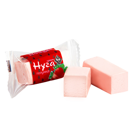 Nuga - Confiserie met aardbeismaak