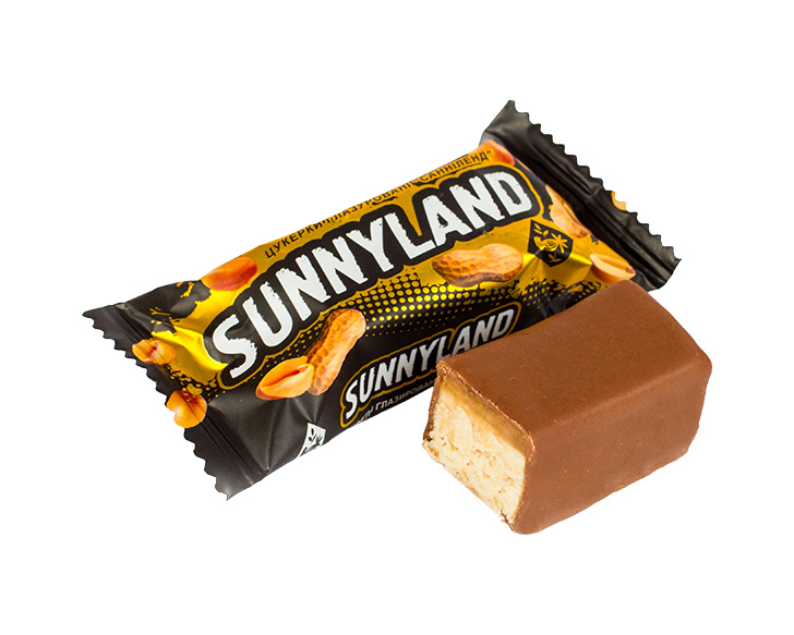 Sunnyland - Snoepjes met pindas en vanillesmaak