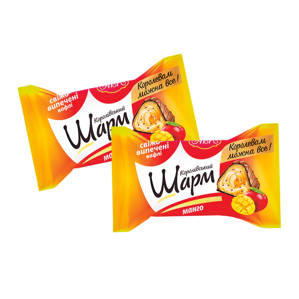 "KOROLIVSKY SHARM" Gevulde wafelconfiserie met melkvulling