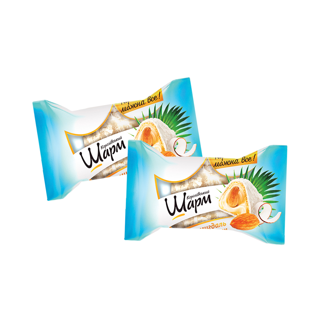 "Короливский Шарм" вафельные конфеты с кокосовой начинкой и
