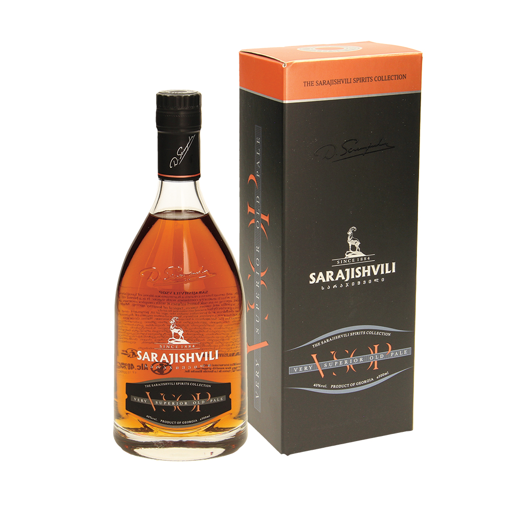 Сараджишвили VSOP - Бренди/коньяк, 40% алк.