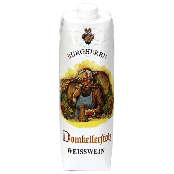 Вино белое "Domkellerstolz" 9,5% алк., полусладкое