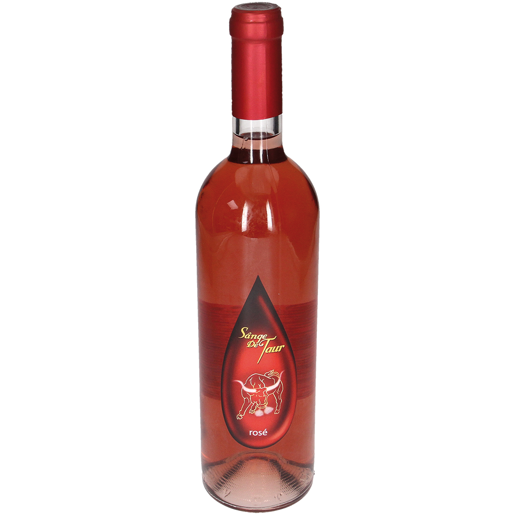 Rosé wijn, zoet "Sange de Taur", 10% vol.