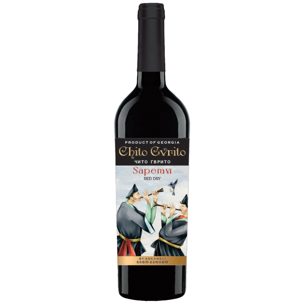 "CHITO GVRITO" Саперави Грузинское красное сухое вино, 13% а