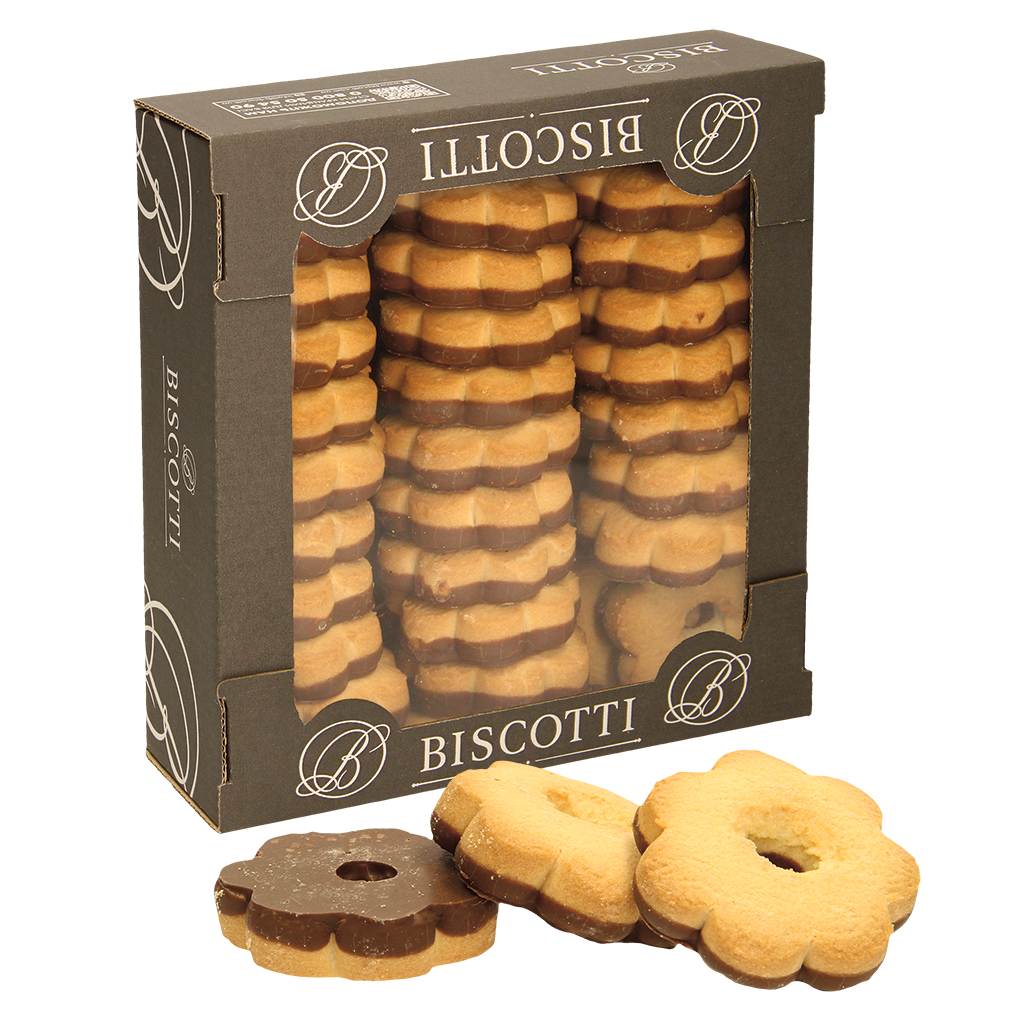 Печенье сдобное песочно-отсадное "Канестрелли Biscotti"