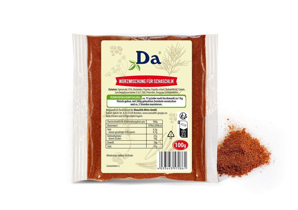 "DA" Приправа для шашлыка