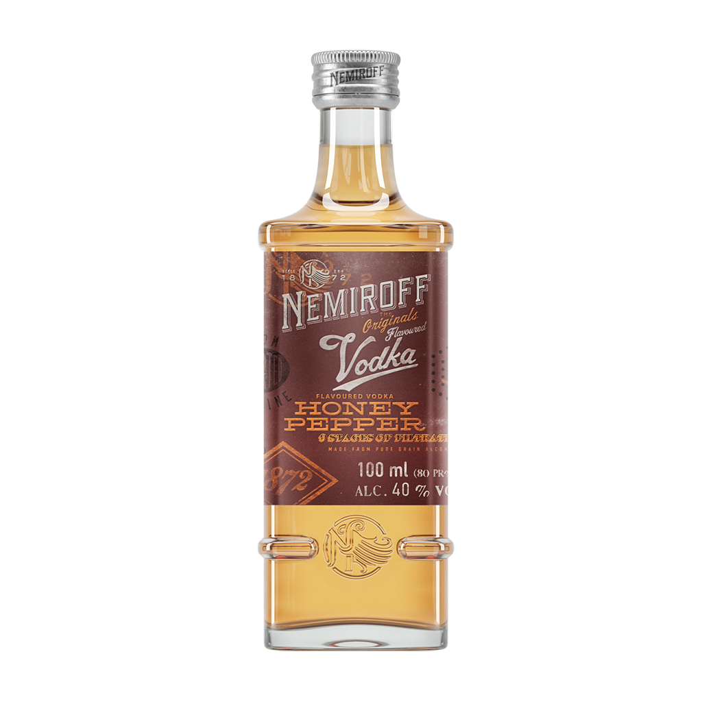 Водка медовая с перцем "Nemiroff - Honig und Peperoni" 40% алк.