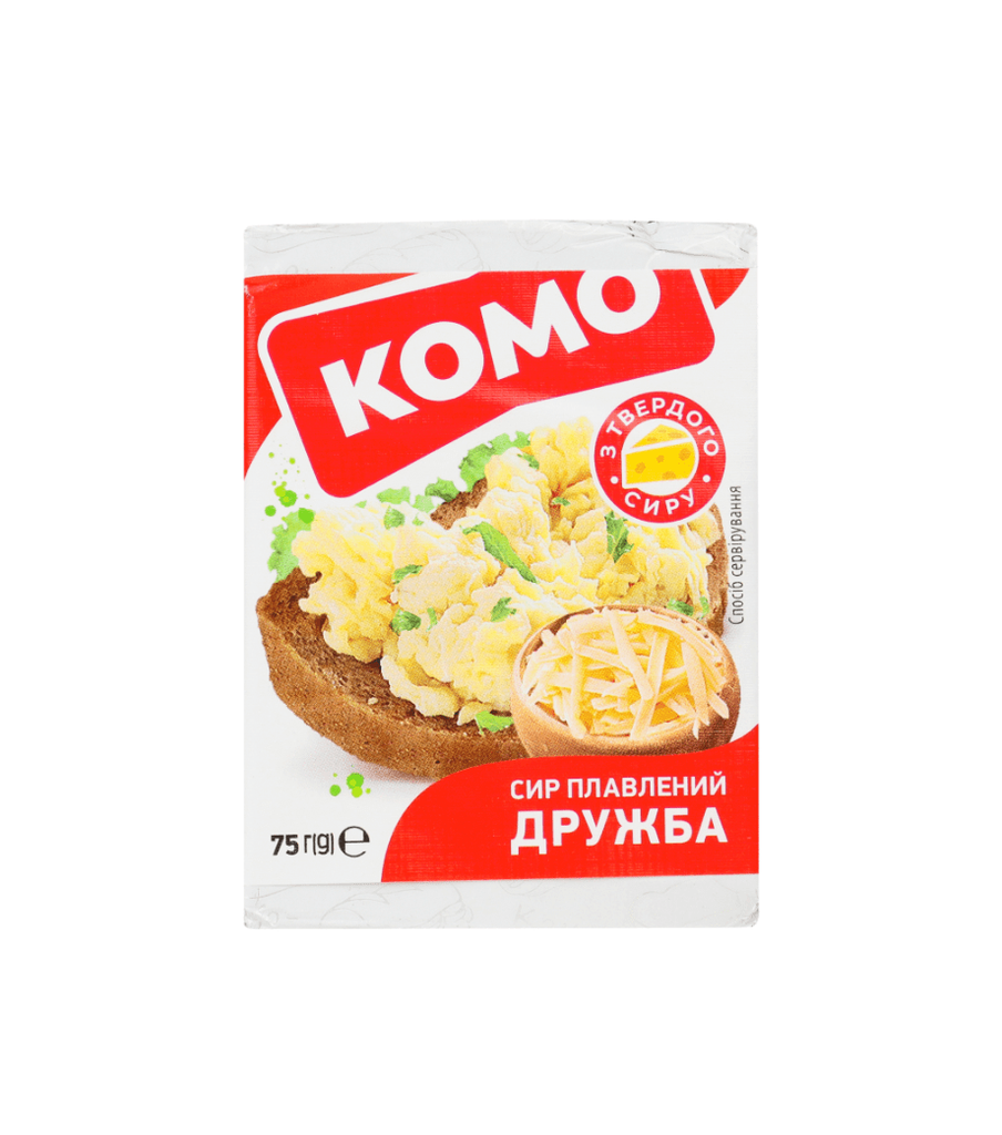 Komo smeltkaas Druzhba 40% 75g