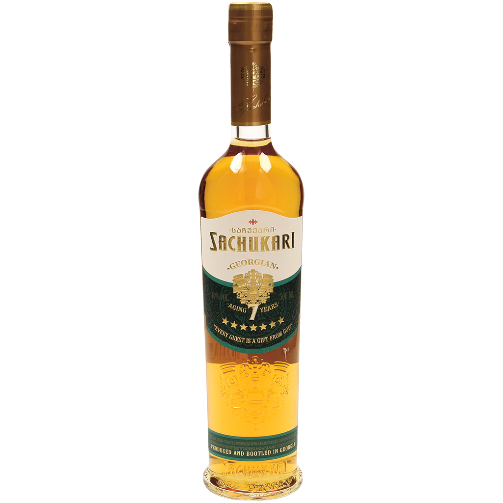 Georg. Likeur SACHUKARI, 7 jaar oud, 40% vol.