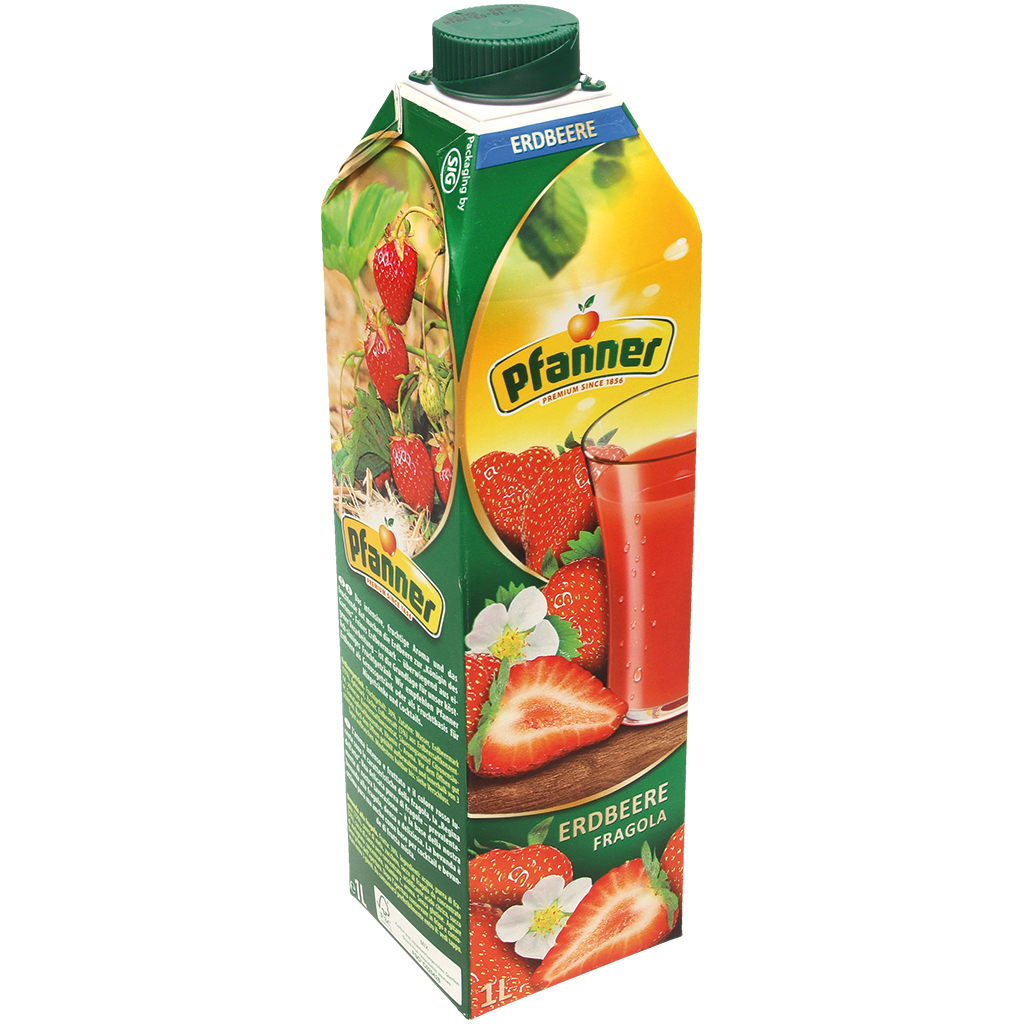 Земляничный напиток "Pfanner"