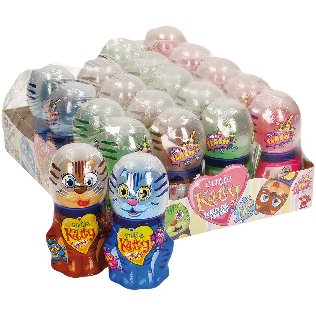 Леденец "Cutie Katty" с различными вкусами