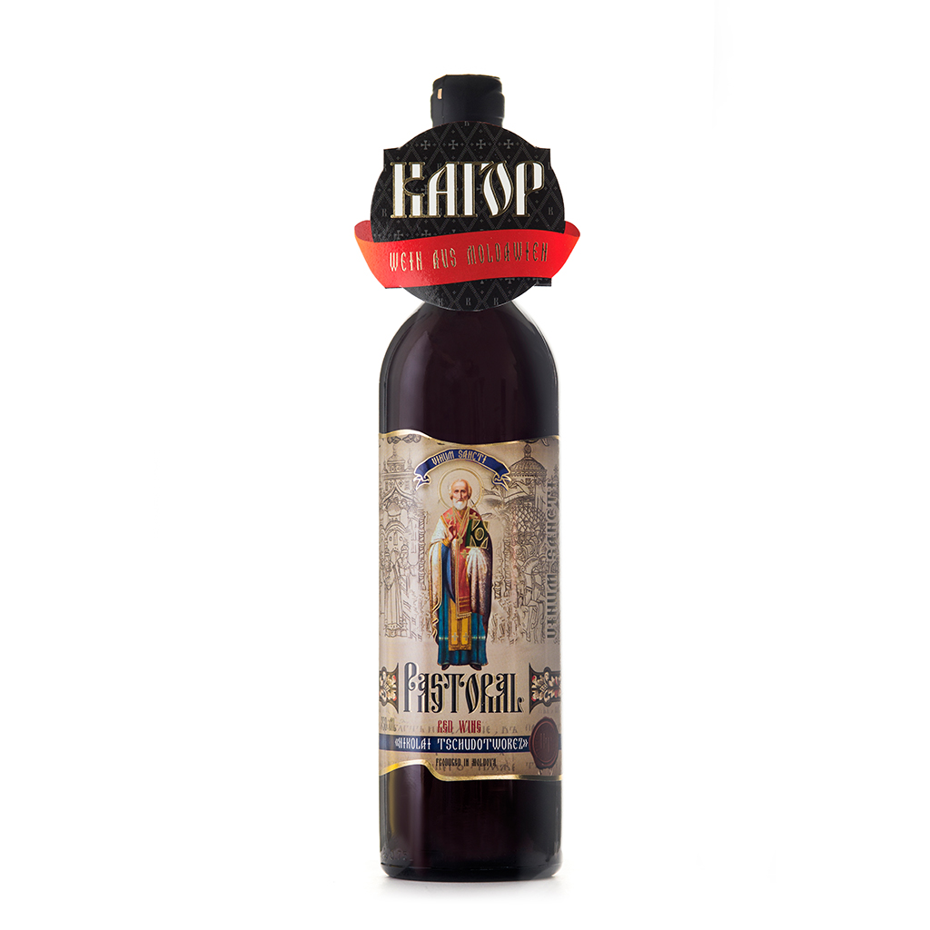 "Kagor Nikolai Tschudotworez" wijn uit Moldavië