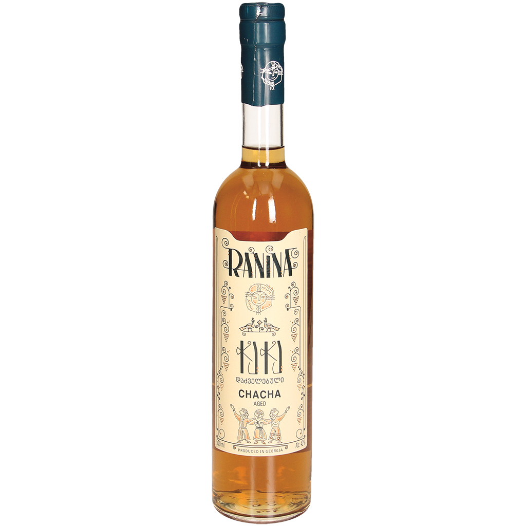 Ranina Chacha Verouderde Sterke Drank, 42% vol.