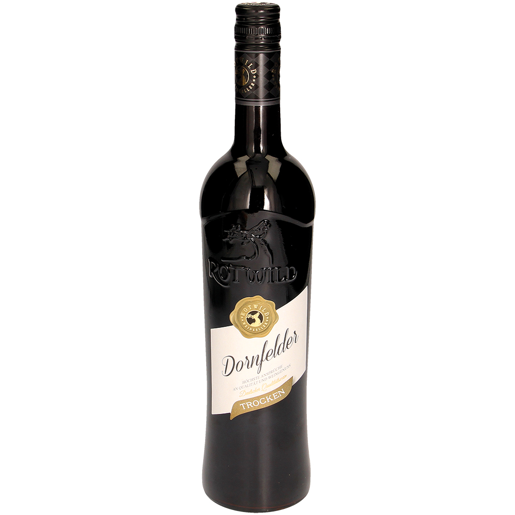 Красное вино "Rotwild Dornfelder" сухое 12,5% алк.