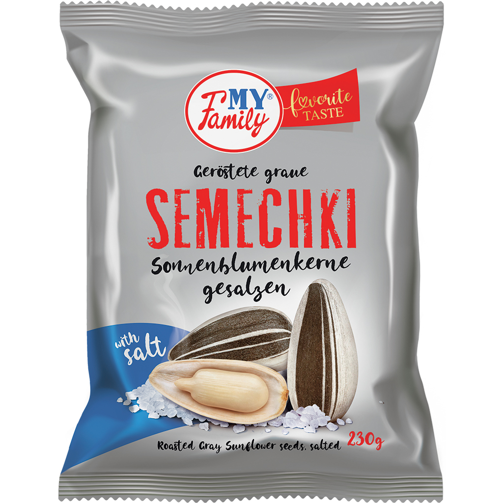 "MY FAMILY"  Семечки полосатые, жареные, солёные