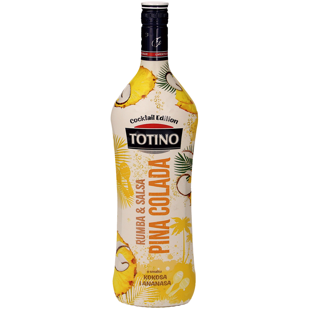 Aromatiserade alcoholische drank met ananas-kokossmaak