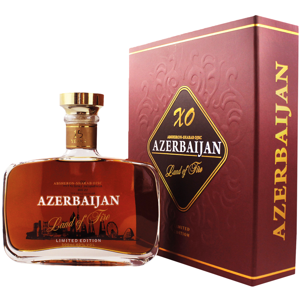Brandy XO "Azerbeidzjan" 15 jaar, 40% vol.