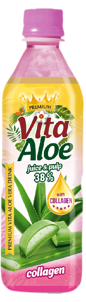 Aloë Vera drank 38% collageen vita aloe