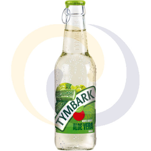 wit druiven-aloe drankglas 0,25l tymbark
