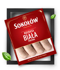 Sokolów witte gestoomde worst