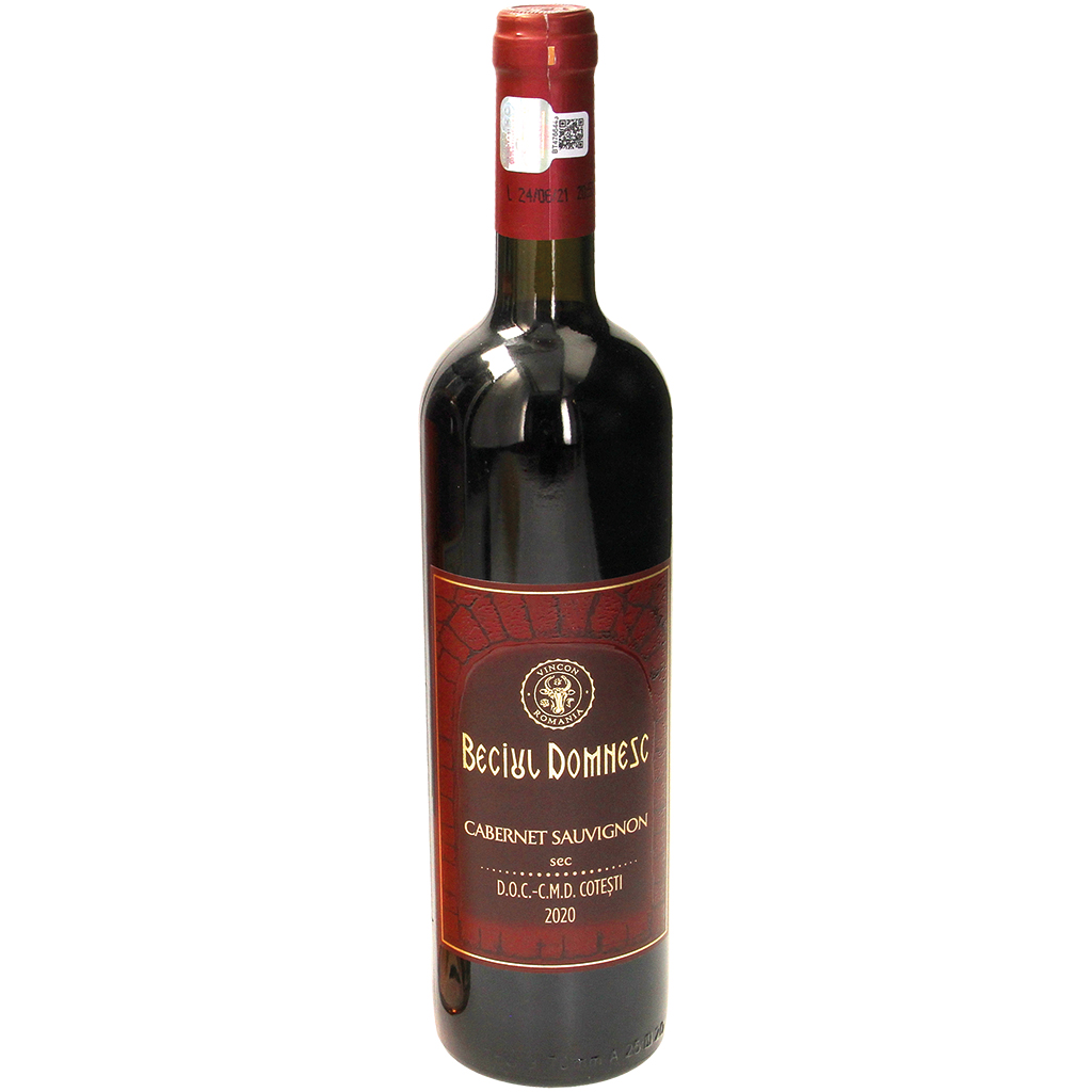 Vin rosu sec, 13,5 % vol.