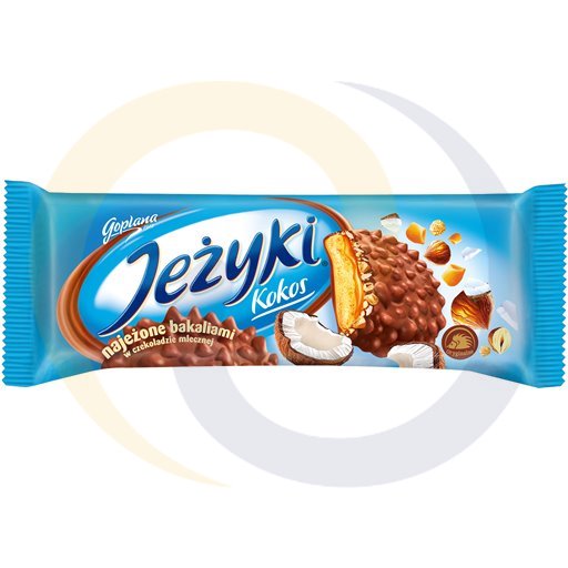 Jeżyki Kokos Koekjes in Melkchocolade 140 g