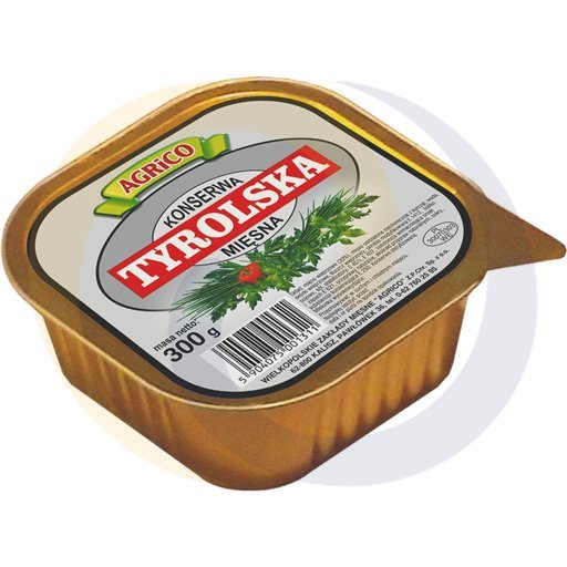 Тирольское консервированное мясо 300г Agrico