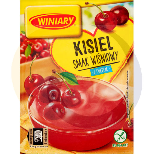 Winiary Kers Smaak Soft Jelly met Suiker 77 g