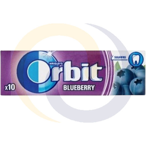 Orbit голубая ягода жевательная резинка 10 штук/30 штук/20 д