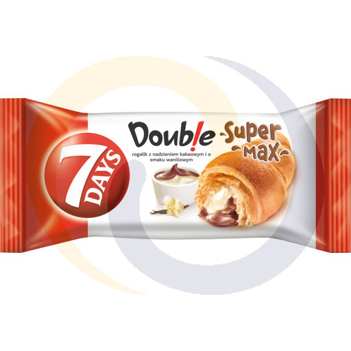 Croissant 7Days Supermax cacao-vanille 110g/20st Mondelez