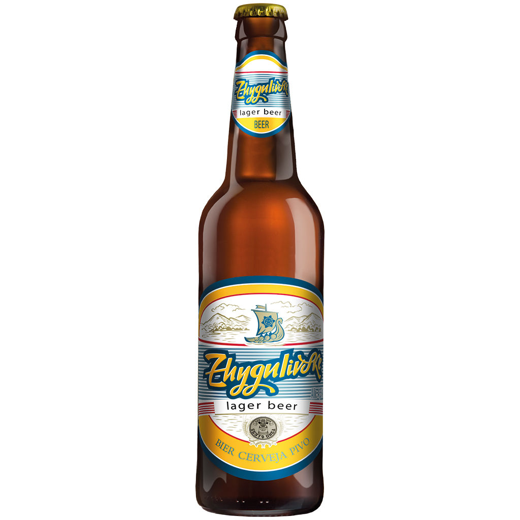 Bier "Zhygulivske" licht, 4,5% vol.