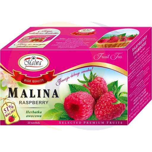 Malwa vruchtenthee framboos 40g