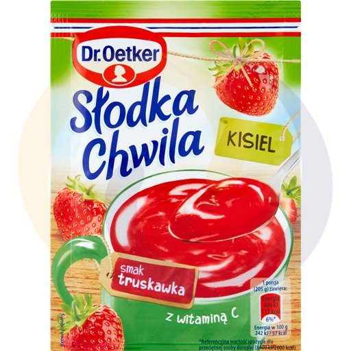 Dr. Oetker Słodka Chwila Aardbei Smaak Instant Gelatine 30 g