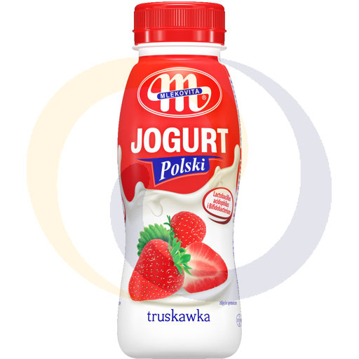 Mlekovita Polski Aardbeien Drinkyoghurt 250 g