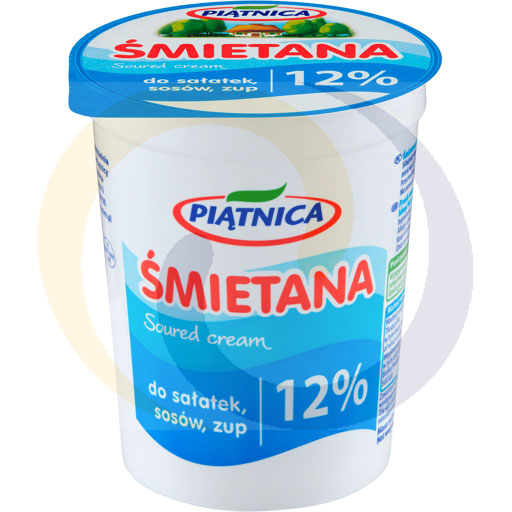 Сметана Piatnica 12% 400 г