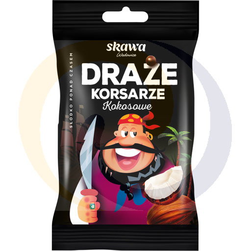 Wadowice Skawa Korsarz Kokos Dragees 70 g