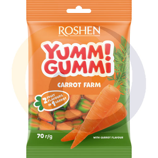Yummi Gummi Wortelboerderij jelly beans 70g Roshen