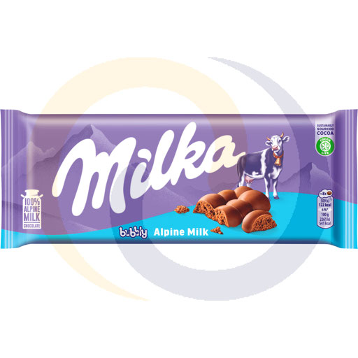 Milka Bubbly Melkchocolade 90 g