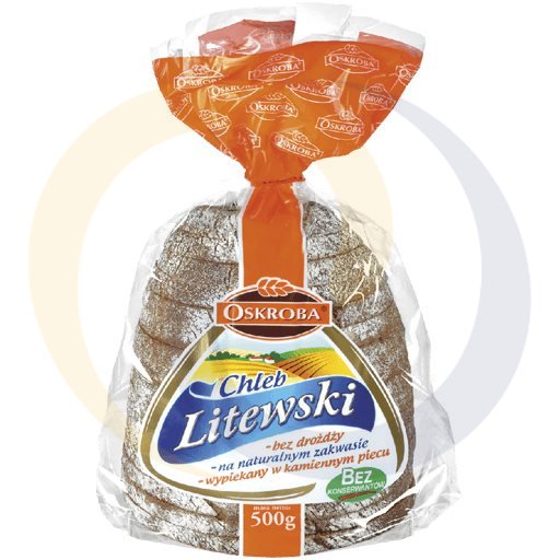 Oskroba Litouws gesneden brood 500g