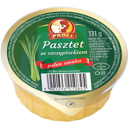 Паштет Profi с зелёным луком 131 г