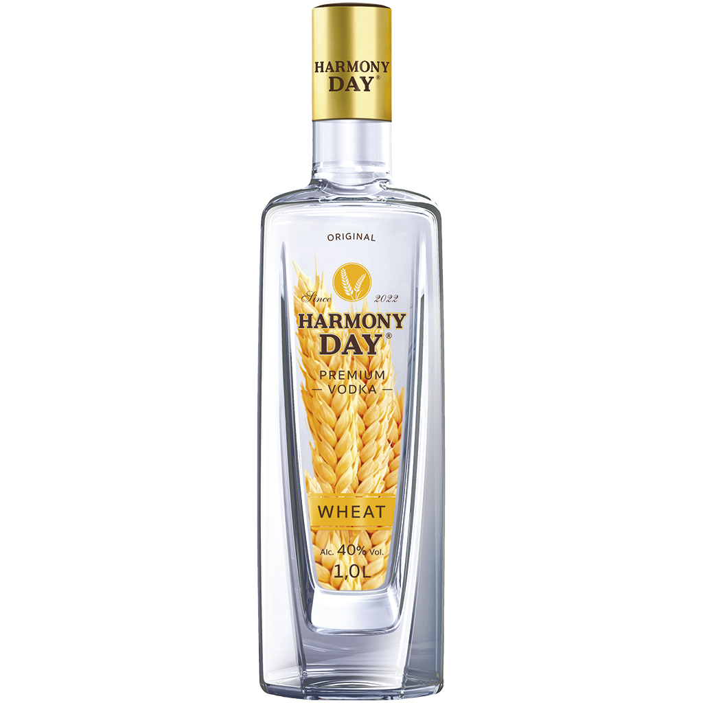 "HARMONY DAY" wodka Wheat / Pshenichnaya, 40% vol.