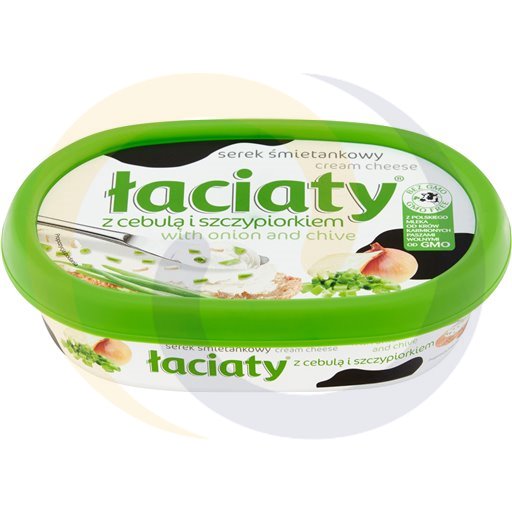 Łaciaty Roomkaas met Ui en Bieslook 135 g