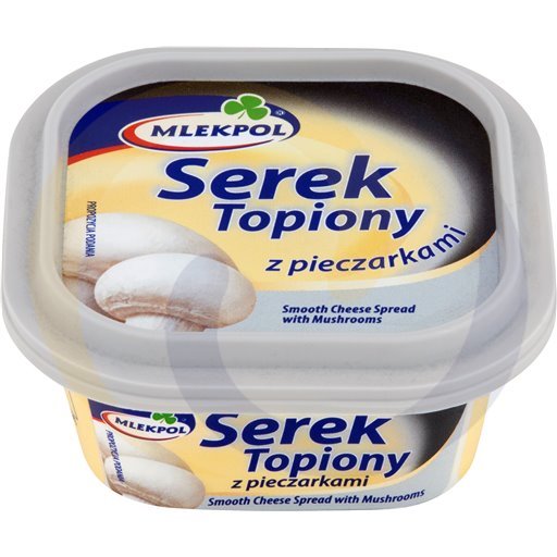 Mlekpol Smeltkaas met champignons beker 100g