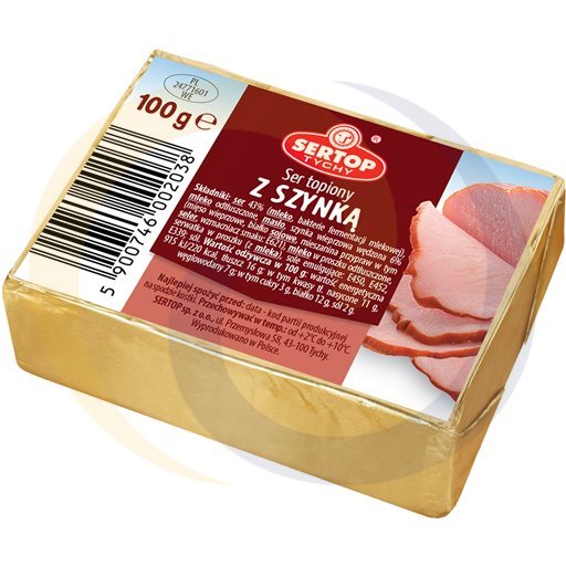 Sertop Tychy Romige Smeerdip Kaas met Ham 100 g