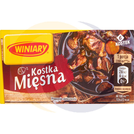 Winiary Vleesblokje 60 g (6 Stuks)